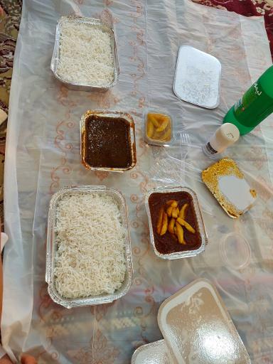 عکس غذای خانگی و دریایی جنوب