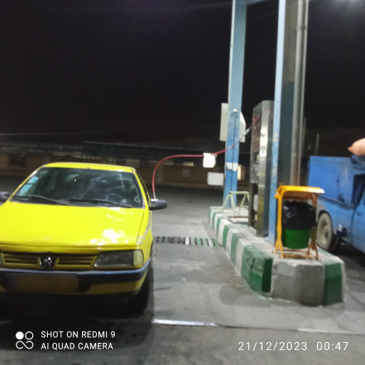 عکس علوی CNG پمپ گاز