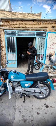 عکس تعمیر گاه موتور سیکلت افخمی