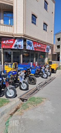 عکس نمایشگاه سه چرخ باری نجاری