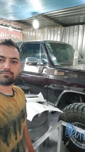 عکس خدمات احیای رنگ و نقاشی خودرو استاد حسام گلی