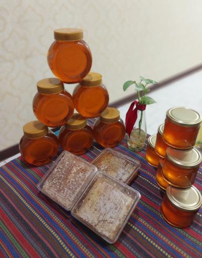 عکس برنج و عسل برکت