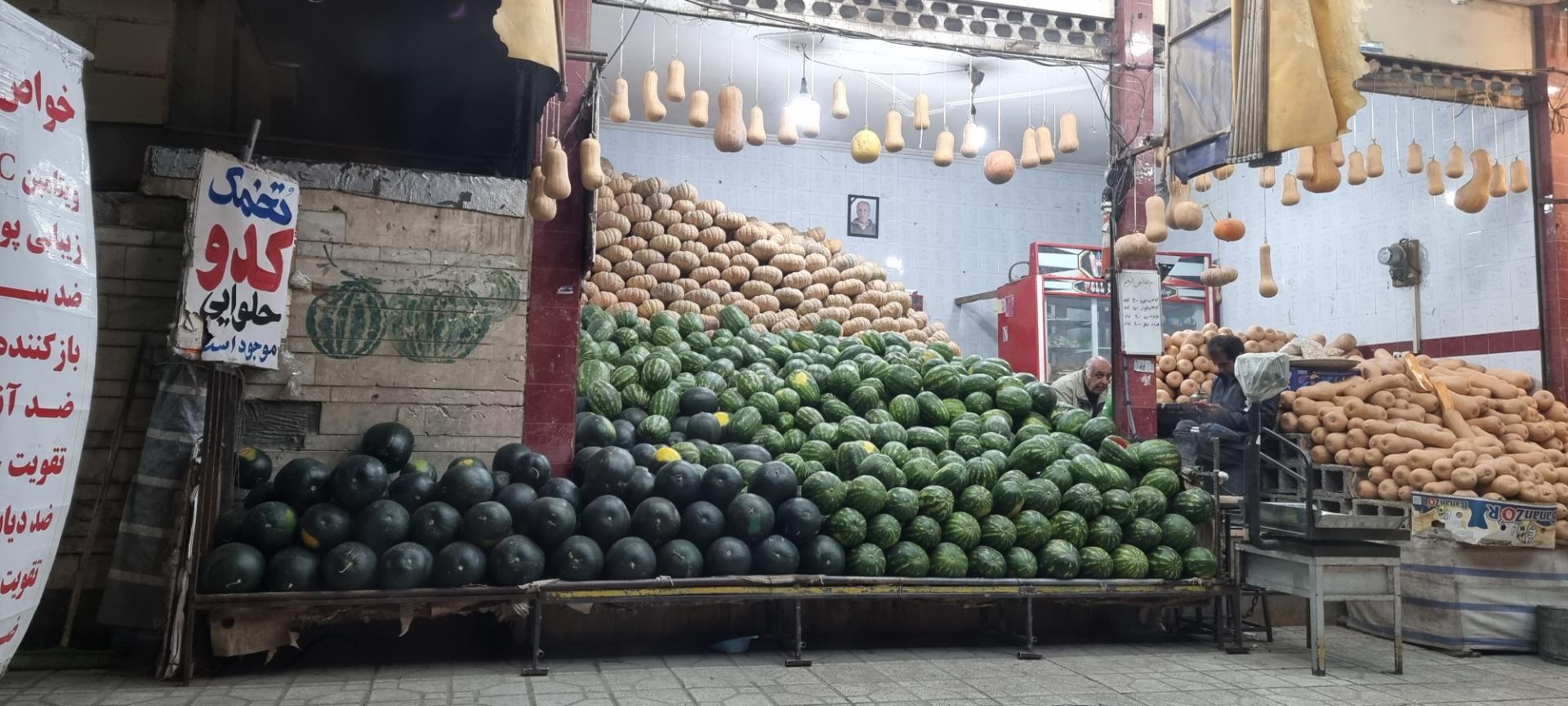 عکس هندوانه فروشی 