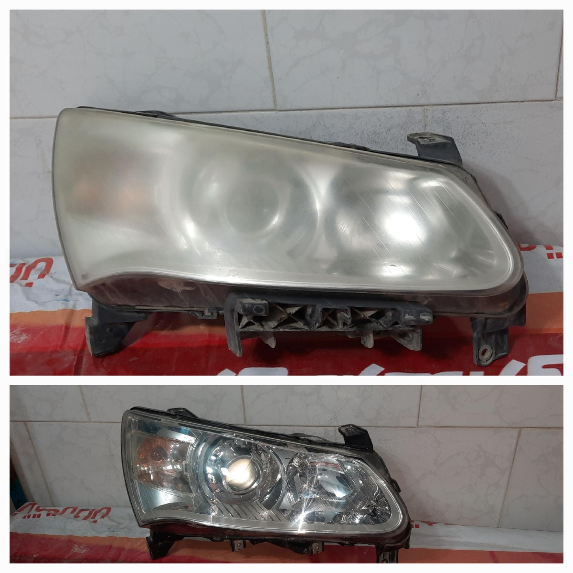 عکس تعمیرات چراغ و سپر اتومبیل