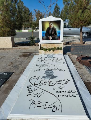 عکس مزار محمد معین عابدینی