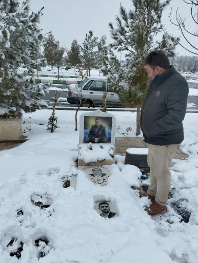 عکس مزار محمد معین عابدینی