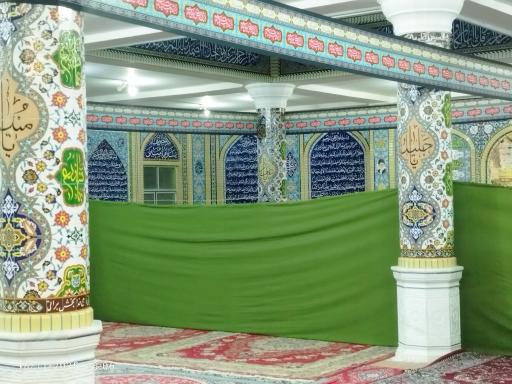 عکس حسینیه اعظم هومان