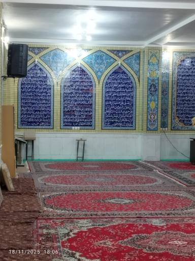 عکس حسینیه اعظم هومان