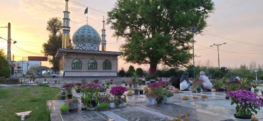 عکس آرامستان بقعه آقا سید حسن