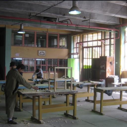 عکس کارگاه صنایع چوب