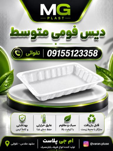 ظروف یکبار مصرف واران