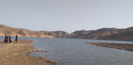 عکس ساحل سد کارده