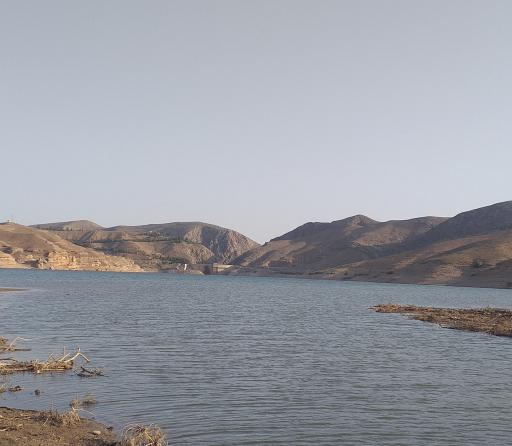 عکس ساحل سد کارده
