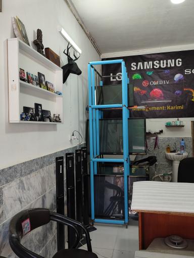 عکس تعمیرات تلویزیون کریمی