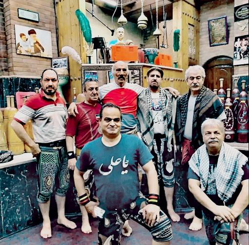 عکس زورخانه فرحزاد