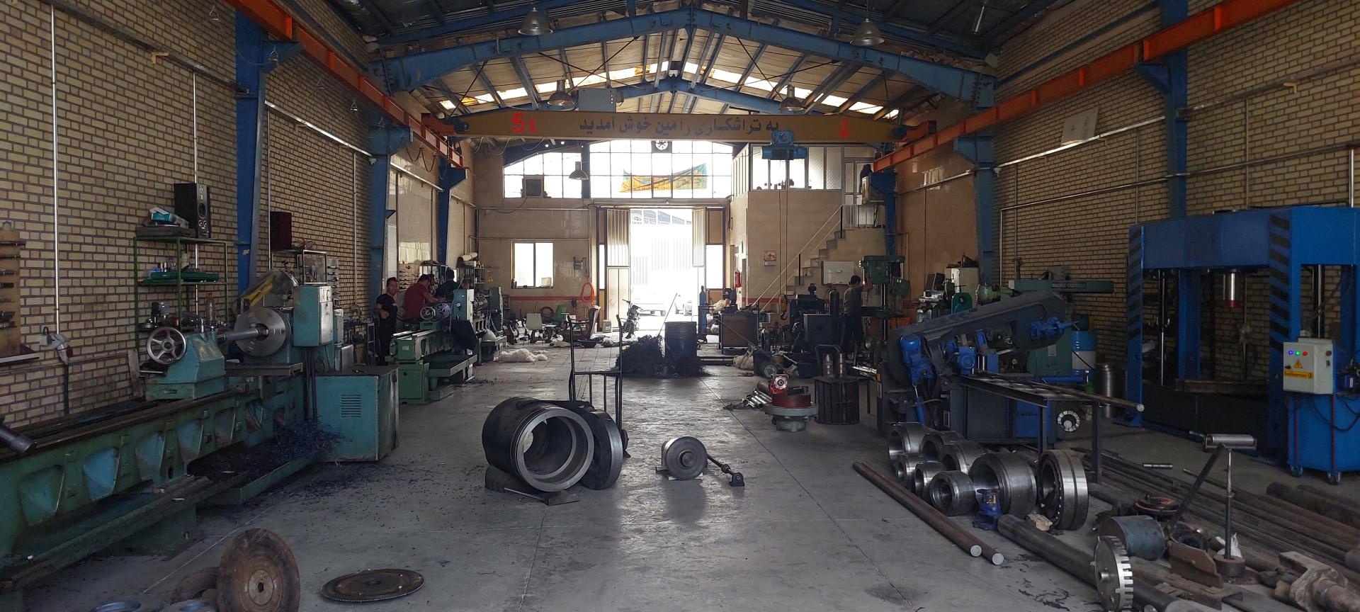 عکس خدمات تراشکاری صنعتی رامین