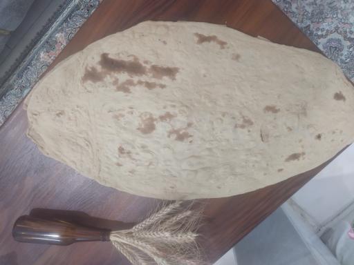 عکس تافتون پزی گندم