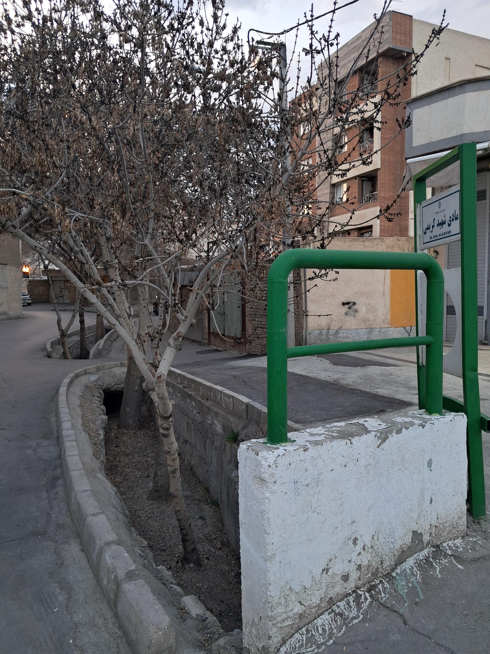 عکس مادی شهید کریمی