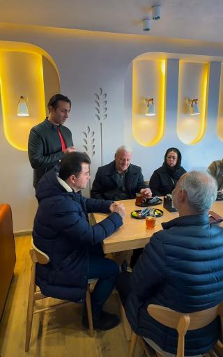 عکس آش و هلیم سحرخیزان رشت