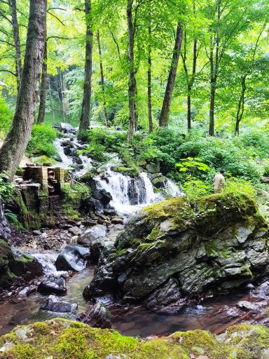 عکس رودخانه اسالم به خلخال