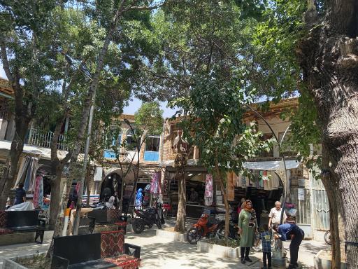 عکس بازار قدیم بروجرد