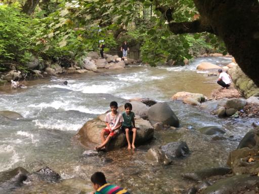 عکس رودخانه اسالم به خلخال