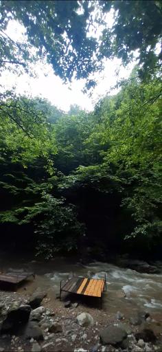 عکس رودخانه اسالم به خلخال