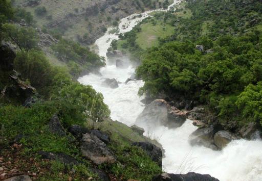 عکس آبشار نگین شیمبار