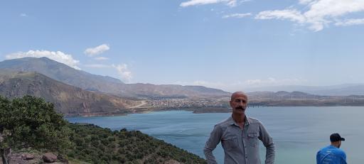 عکس سیاه چاله آبی سد سفیدرود منجیل