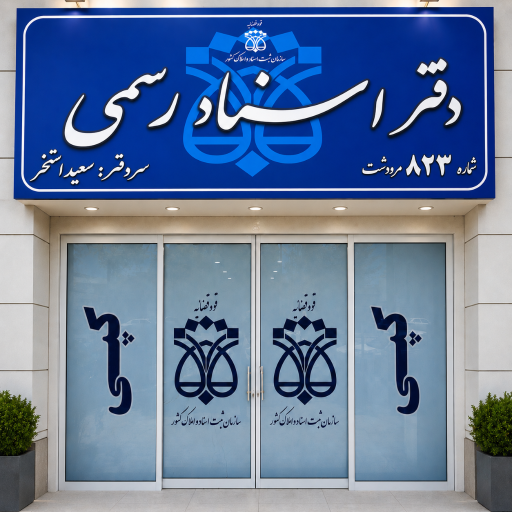 دفتر اسناد رسمی 823 سعید استخر