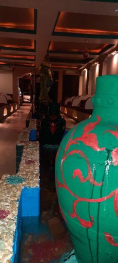 عکس سفره خانه عمارت بابا غفار