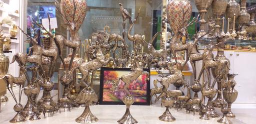 عکس صنایع دستی برنجی 