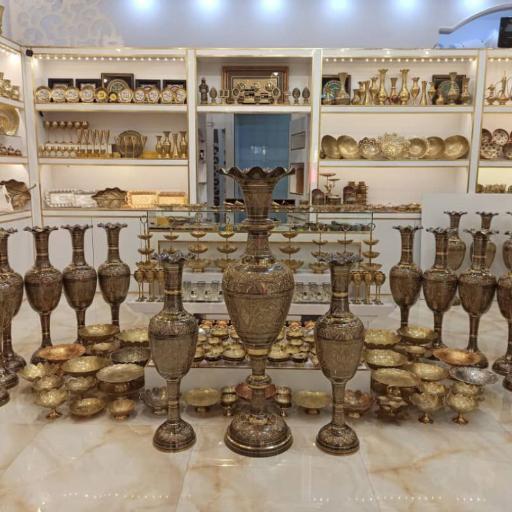 عکس صنایع دستی برنجی 