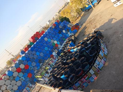 عکس پخش قیر حاج حسن ضیائی