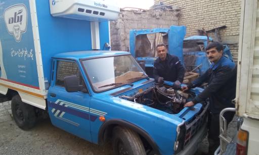 عکس تعمیر نیسان دیزلی و بنزینی مرادی