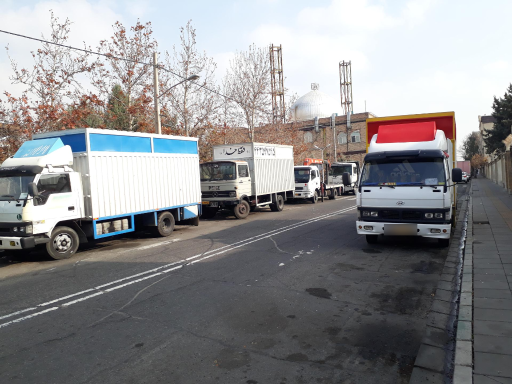 عکس باربری و اتوبار غرب تهران حمل بار