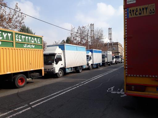 عکس باربری و اتوبار غرب تهران حمل بار