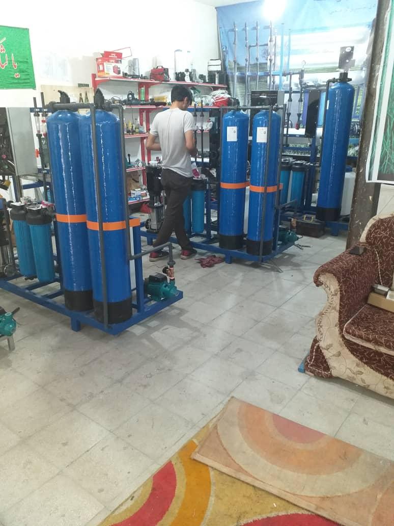 عکس تصفیه آب چشمه ساران