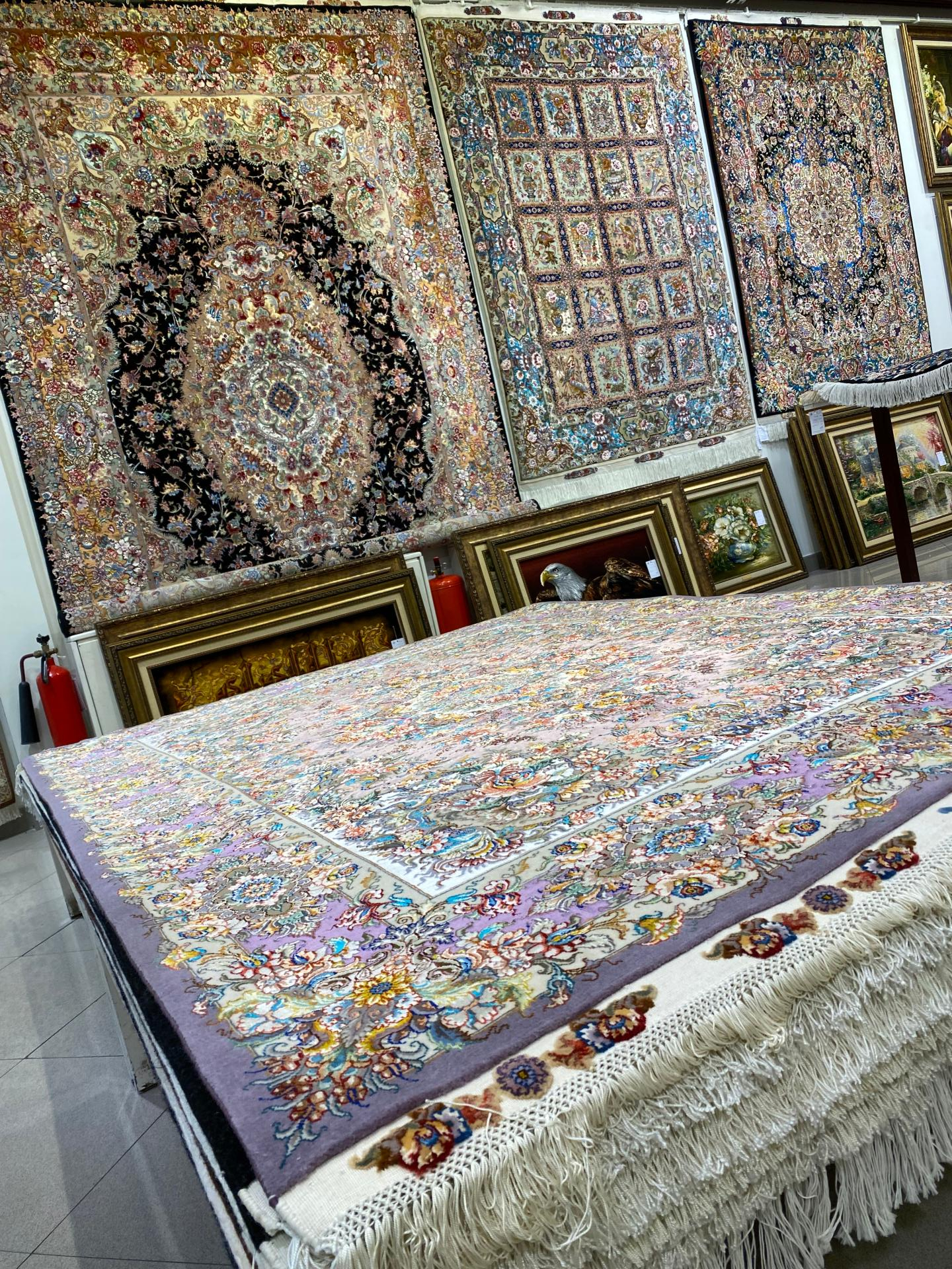 عکس گالری فرش گلستان