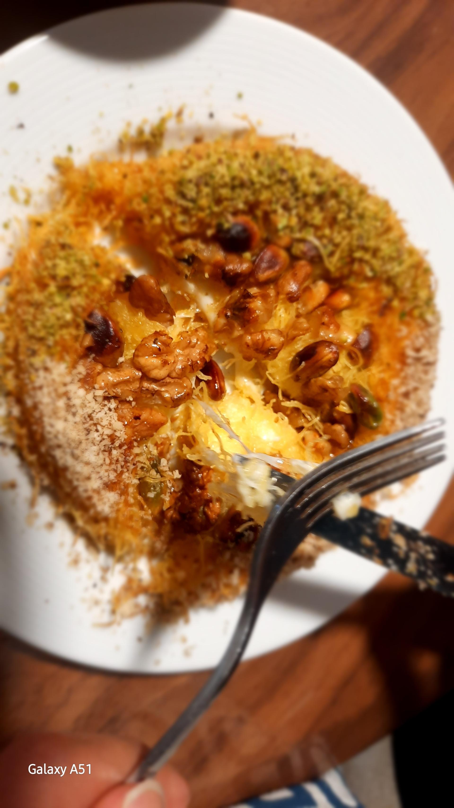 عکس باقلوا و کونفه شاهکار