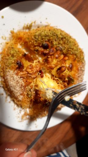 عکس باقلوا و کونفه شاهکار