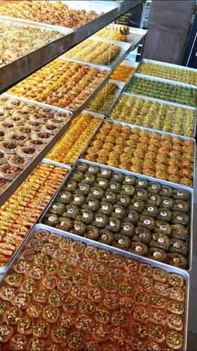 عکس باقلوا و کونفه شاهکار