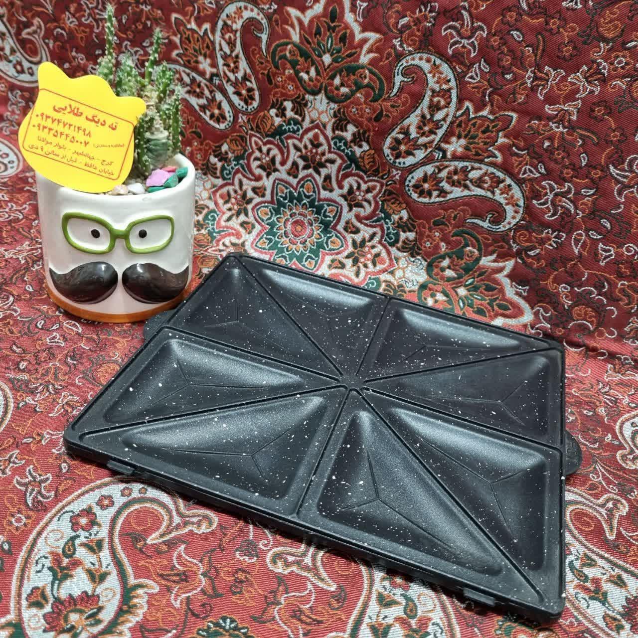 عکس بازسازی ظروف ته دیگ طلایی 