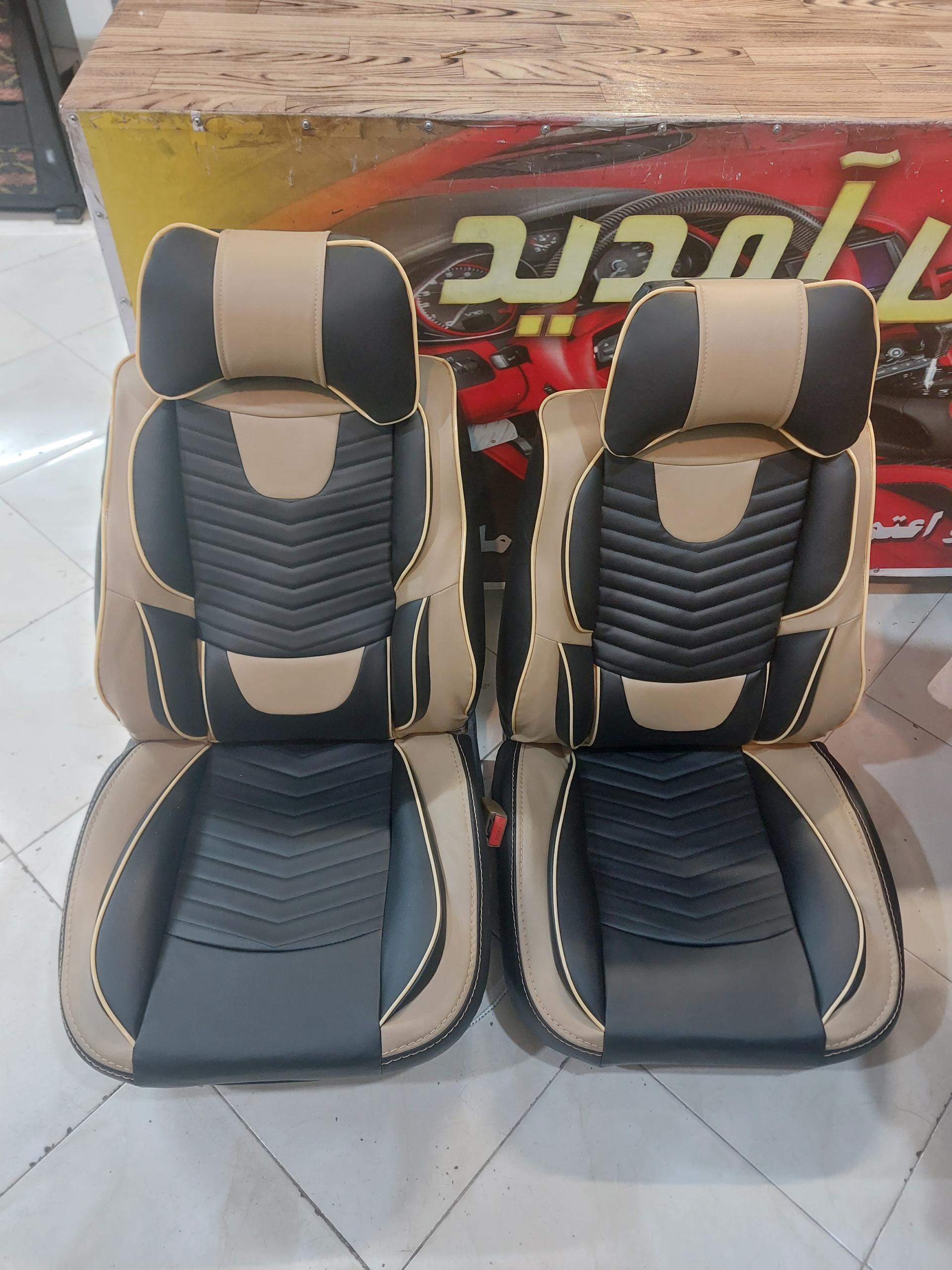 عکس روکش صندلی طلایی