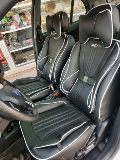 عکس روکش صندلی طلایی