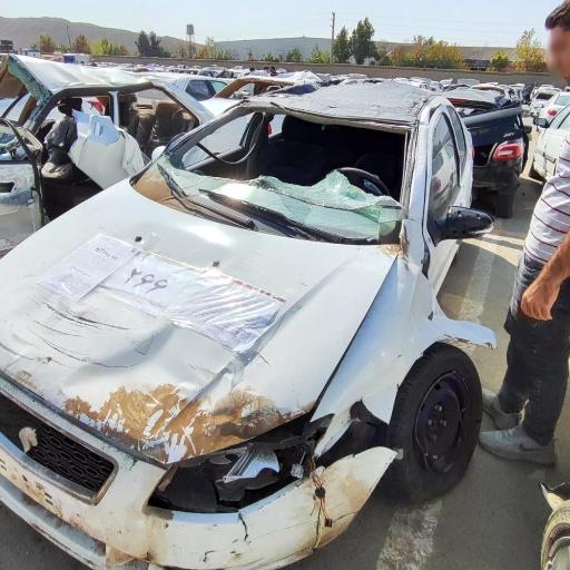 عکس پارکینگ مزایده امداد خودرو ایران