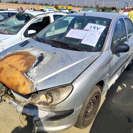 عکس پارکینگ مزایده امداد خودرو ایران