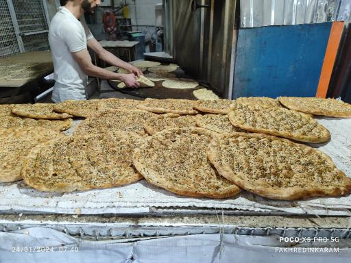 عکس نان تنوری