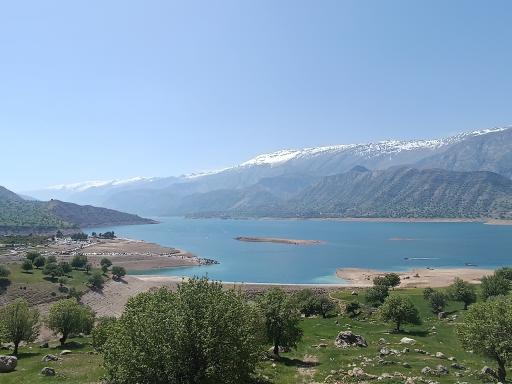 عکس دریاچه سد کارون 3