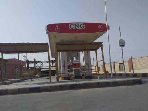 عکس پمپ گاز CNG